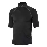 Shock Doctor Ultra Compression Neck Guard Hockey Short Sleeve Shirt: Youth&Adult