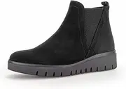[Gabor] Women Ankle Boots, Ladies Chelsea boots, Black Schwarz 47, 6.5 UK Wide
