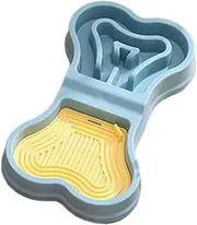 Food and Water Bowls - Slow Down Eating Anti-Slip Pet Bowl,Portable Puzzle Safe Feeder for Home Travel Indoor & Outdoor Use