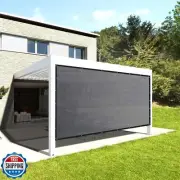 ARKOST 90% Sun Shade Cloth with Grommets, 12X12 FT Sun Pergola Shade Cover fo