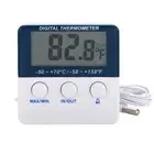 Stay Informed with Max Min Temperature Function Digital Fridge Thermometer