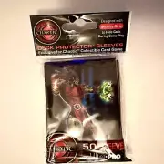 ONE (1)- CHAOTIC DECK PROTECT SLEEVES - 1 pack = 50 SLEEVES- ULTRA PRO-free ship