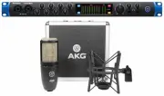 Presonus STUDIO 1824C 18x18 USB-C Audio Recording Interface+AKG P220 Microphone