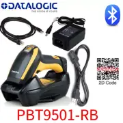 Datalogic PowerScan PBT9501-RB Bluetooh Cordless Imager Barcode Scanner USB Kit