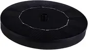 QUMIIRITY 1 Set Solar Powered Floating Fountain Pump Automatic Water Fountain for Garden Pool Bird Epoxy Material Easy to Move No Battery Required