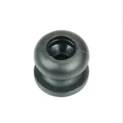 Pinnacle 8mm Black Shock Cord Button - 8 Pack