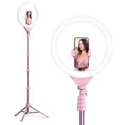 UBeesize 12'' Selfie Ring Light with 62’’ Tripod Stand for Video Rec