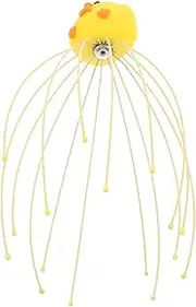CALLARON Chicken Claw Head Massager Manual Scalp Scratcher Tool for Relaxation Multipurpose Massager for Alleviating Tension and Enhancing Wellbeing Cute Design for Hair Washing and Daily