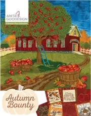 Anita Goodesign Premium Plus Autumn Bounty Embroidery Machine BOOK & CD BRANDNEW