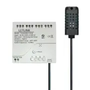 4CH Zigbee Temperature & Humidity Controller Relay USB 5V or DC 7-32V Input E...