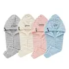 Coral Dry Hair Cap Thickened Absorbent Hair Hat Quick Drying Hair Towel
