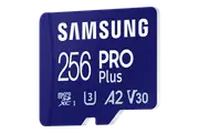 Samsung PRO Plus microSD Card (256GB, Blue)
