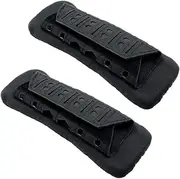 2 PCS Tactical Shoulder Strap, Backpack Shoulder Pad Shoulder Pad with Velcro Strap Cushion Pad Backpack Shoulder Strap Pad 21cm*8.5cm*2cm, Black
