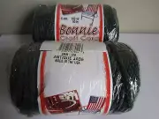 Lot of 2 Rolls Antique Jade 6mm Bonnie Braid Braided Macrame Craft Cord 200yds