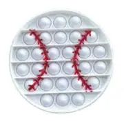 Baseball Push Pop for it Bubble Fidget Toy Stress Relief Brand New