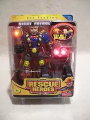 Rescue Heroes Night Patrol Pat Pending Scientist Factory Sealed!
