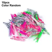 10pcs/set Octopus Luminous Bait Luya Soft Bait Mixed Color Random 5/7/10/12cm