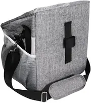 Collapsible Bike Pet Carrier Dog Bike Basket Oxford Cloth Breathable Mesh Liner