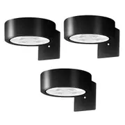 3Pcs Rechargeable Magnetic LED Picture Lights Dimmable Art Display Lighting-Black
