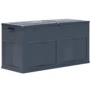 Garden Storage Box 320 L Black