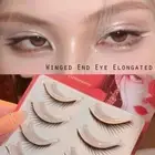 Fake Lashes Natural long Cat Eye Lashes Faux Mink Eyelashes Full Strip Lashes