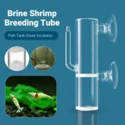 Crystal Shrimp Hatchery Kit Suction Cup Fish Incubator Crystal Glass Aquarium AU