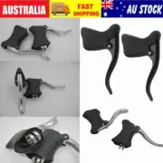 1 Pair of Aluminium Alloy Bicycle Brake Levers Bike Handle Hand Break Lever Set