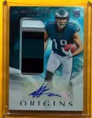 2019 Panini Origins J.J. Arcega-Whiteside Eagles RPA RC Auto Patch