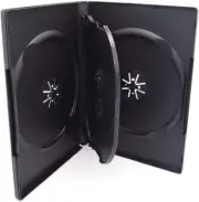 2PC STANDARD 4 Disc DVD VCD Game Cases 14MM (4 DVD) For PS2 Playstation