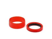 Lens Rim (Lens Ring &Lens Bumper) lens protector 58mm Red
