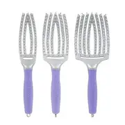 Olivia Garden Finger Brush Paddle Hair Brush Set