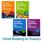 <麗文校園購>【TIMED READING FOR FLUENCY】STUDENT BOOK + AUDIO QR CODE (LEVEL 1~4)