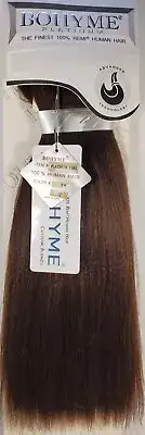 Bohyme Remi the finest 100 % remi Human Hair Extension PLATINUM_YAKI 12 " # 2