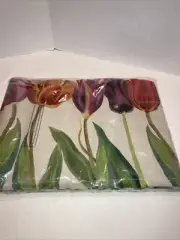 Emma Bridgewater Linen Tulip Tablecloth 98 “ X 63”