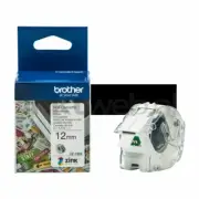5x Genuine Brother CZ1002 Full Colour Continuous Label Roll 12mm 5m for VC-500W
