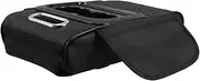Happyyami Car Armrest Box Pad with Cup Holder Tissue Holder PU Leather Cushion for Enhanced Comfort Versatile Design and Stylish Car Interior Accessories