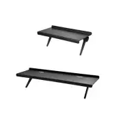Wall Mounted Router Shelf TV Router Rack Adjustable Guardrail Storage Rack