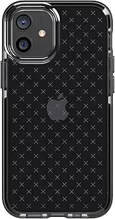 tech21 Evo Check for Apple iPhone 12 Mini 5G with 12 ft Drop Protection, Smokey/Black