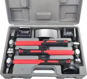 C&T Auto Body Repair Tool Hammer Dolly Set 7 Piece, Car Body Repair Tool Kit ...