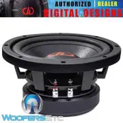 DD AUDIO VO-W508-S4 8" VOICE OPTIMIZED PA MID-WOOFER 800W 4-OHM CAR SPEAKER NEW