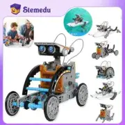 13in1 Solar Powered Robot Science Kit Building Blocks Gift for Kids Electronic