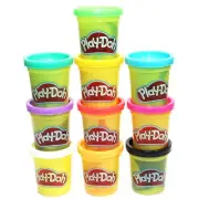 Play-Doh Bulk 10-Pack Case of Assorted Colors Party Favors Age 2+