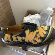 Dr Doc Martens 1461 Airwair Retro Vintage Smooth Leather Oxford men shoe size 9