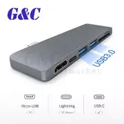 USB C Hub Type-C To 4K*2K HDMI USB 3.0 Charging Card Reader Adapter For MacBook