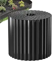 Lawn Edging and Landscape Border | Weatherproof Lawn Edging Border Landscape Border Edging | Decorative Garden Border Fencing Corrugated Metal Garden Edging for Outdoor