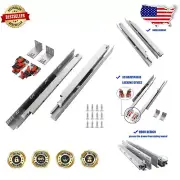 Heavy-Duty 12-Inch Undermount Drawer Slides - 85 lbs Capacity & Quiet Operation