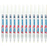 Artline 440XF Box 12 Paint Marker Bullet Tip 1.2mm (White)