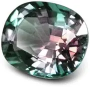 [Queenslands] 12.25 Ratti Color Changing Alexandrite Stone Lab Created Synthetic Loose Gemstone AAA Quality Excellent Shinning Stone, Crystal, Alexandrite, Crystal, Alexandrite