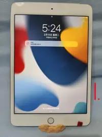 在飛比找露天拍賣優惠-iPad mini 4 128G 銀/玫瑰金