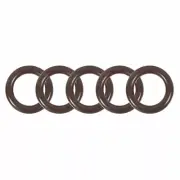 5pcs Rubber O-Rings 15.3mm OD 10mm ID 2.65mm Width Metric FKM Sealing Gasket✦KD